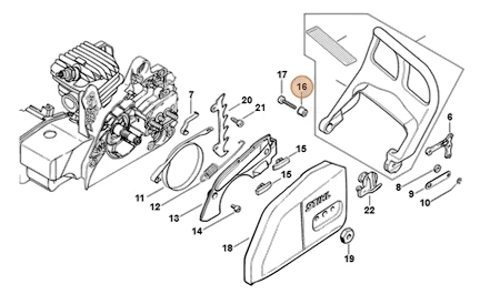 Stihl - 1127-791-7200 - Buchse