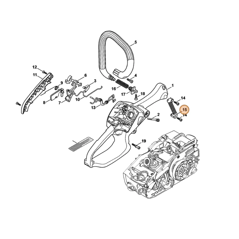Stihl - 1137-790-8300 - AV-Feder