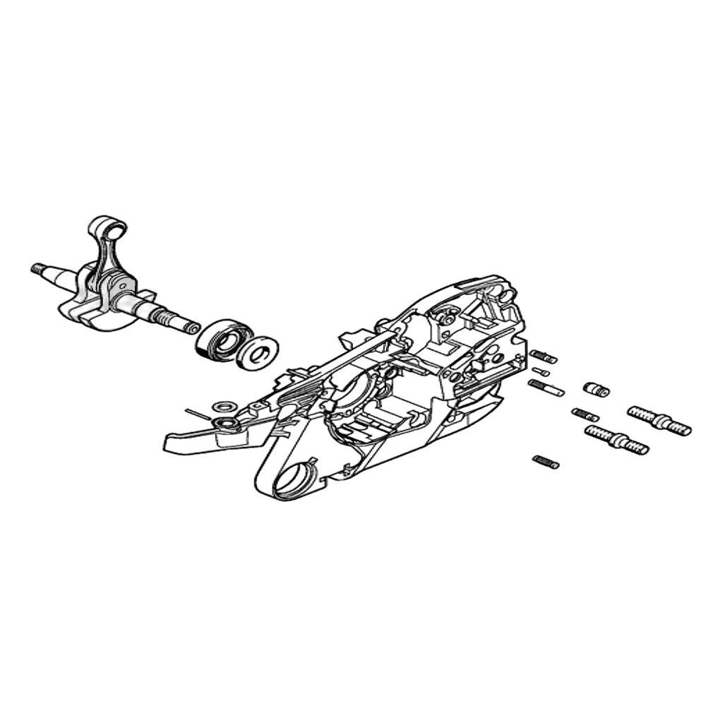Stihl - 1141-020-2910 - Kurbelgehäusehälfte