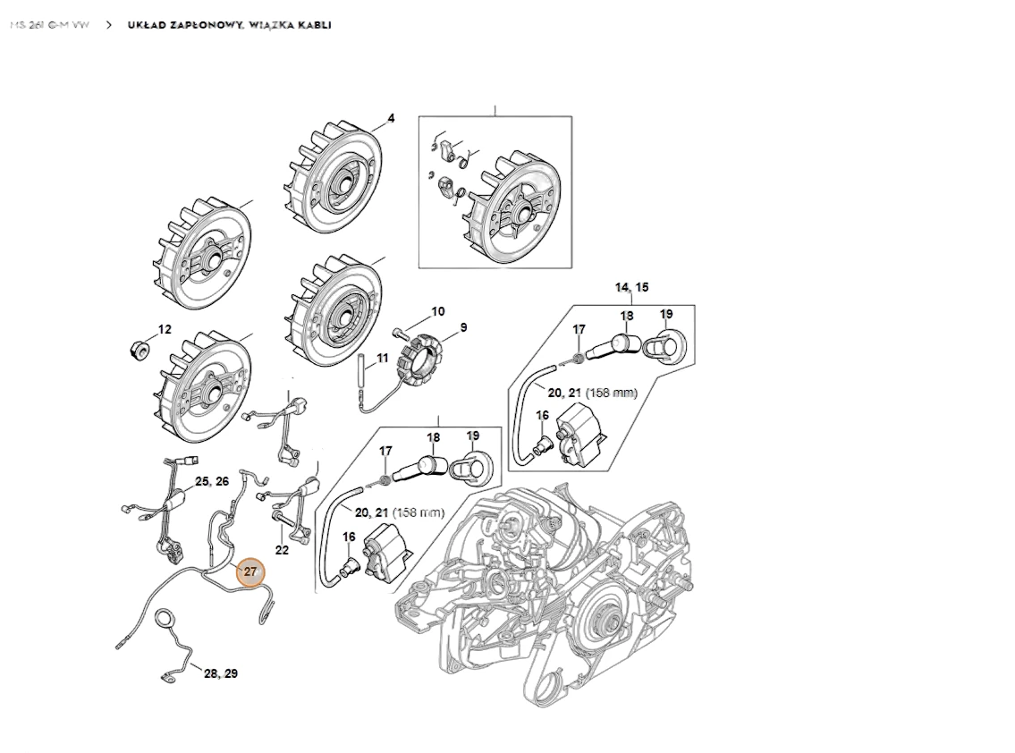 Stihl - 1141-440-3002 - Kabelbaum
