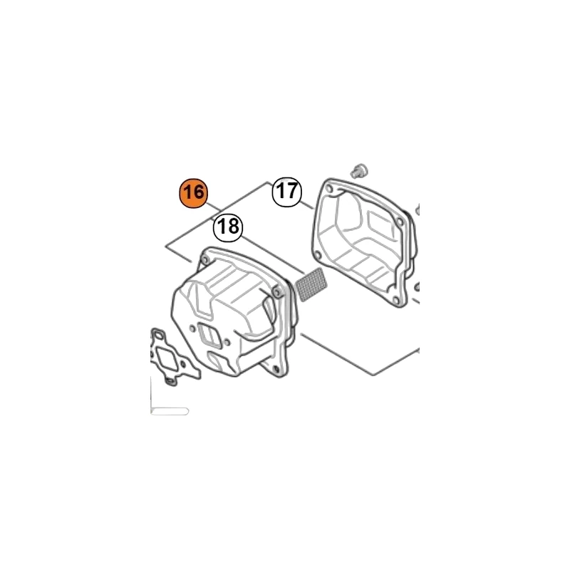 Stihl - 1142-140-0600 - Abgasschalldämpfer