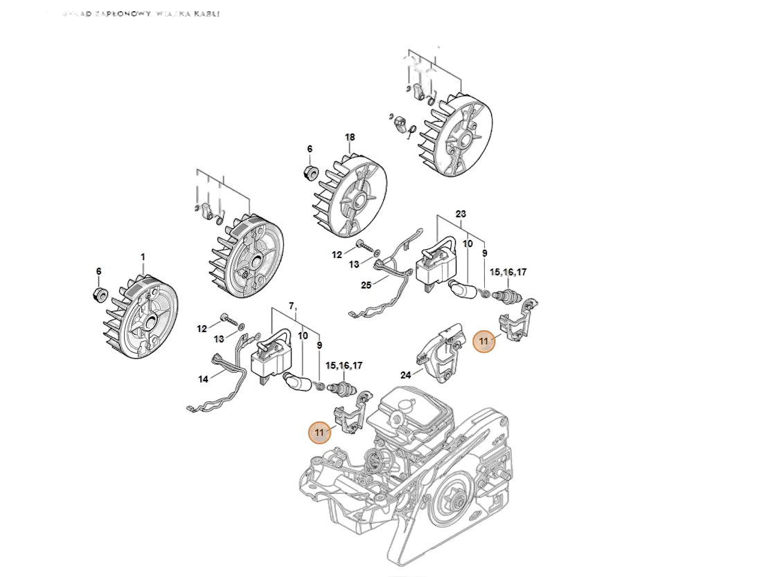 Stihl - 1143-440-3503 - Kabelmontage