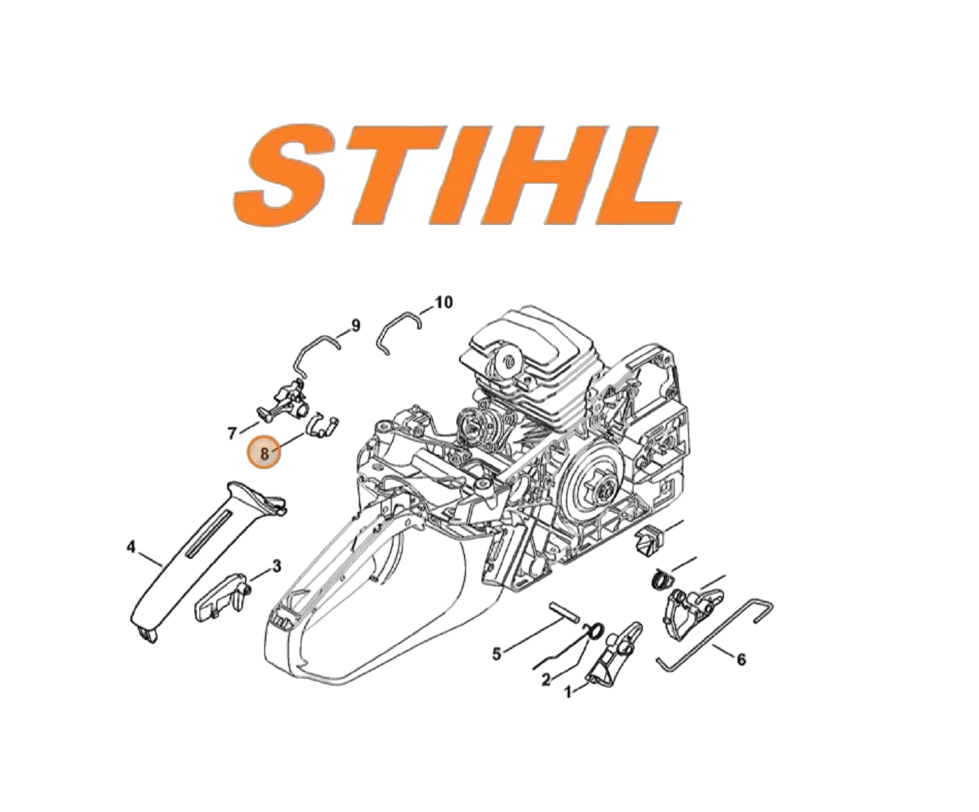 Stihl - 1143-442-1600 - Kontaktfeder