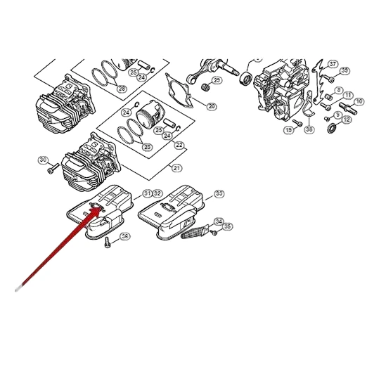 Stihl - 1145-140-0603 - Abgasschalldämpfer