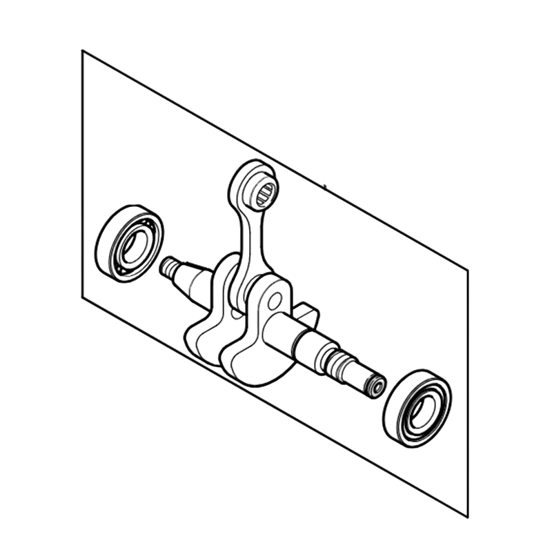 Stihl - 1148-030-1008 - Kurbelwelle mit Lager