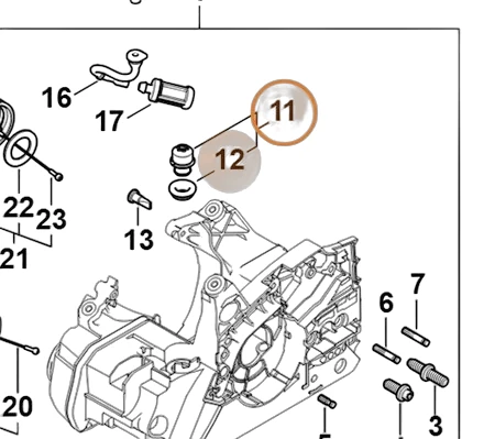 Stihl - 1148-350-5801 - Tankdruckausgleichssystem