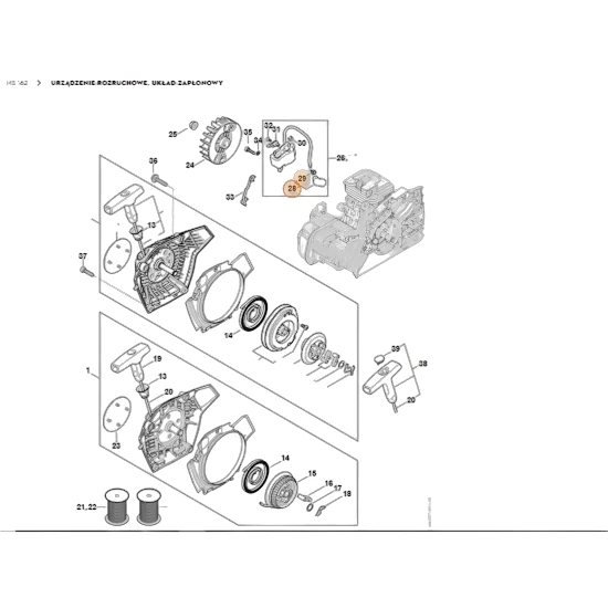 Stihl - 1148-400-7100 - Zündkerzenstecker