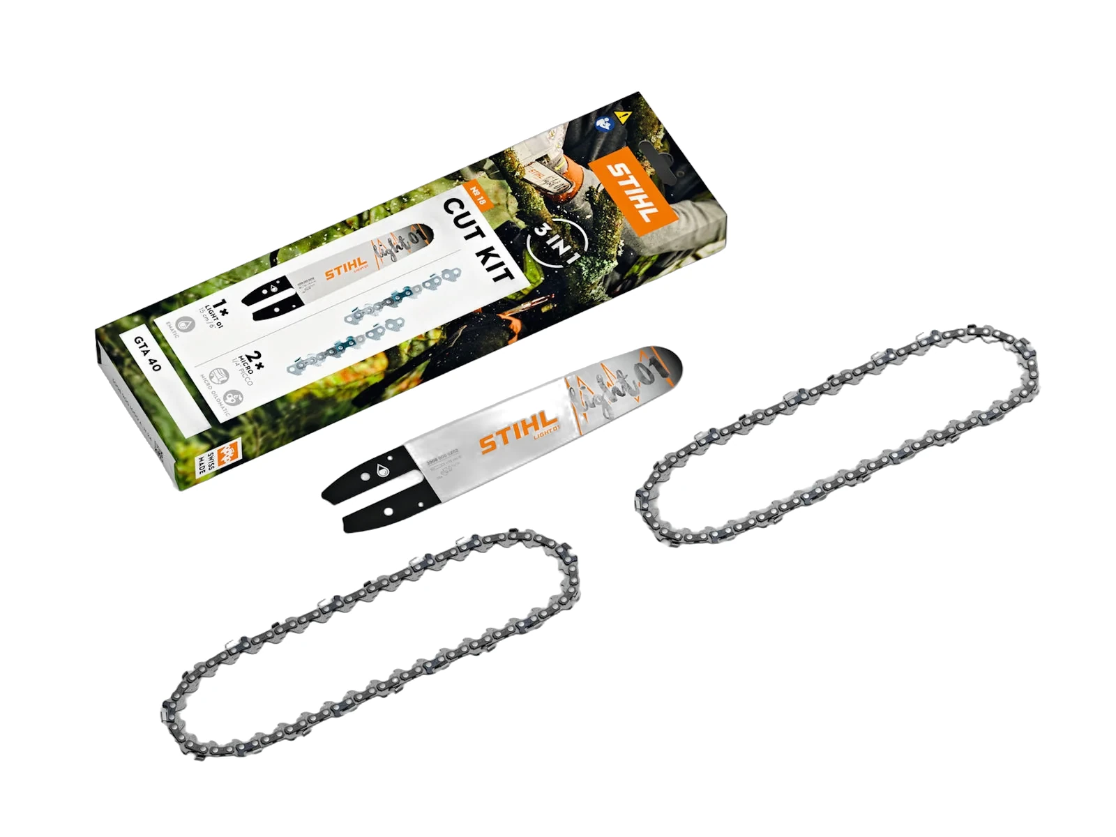 Stihl - 3008-000-9900 - Schneidsatz 18, 15cm/6 Zoll, 71PM3
