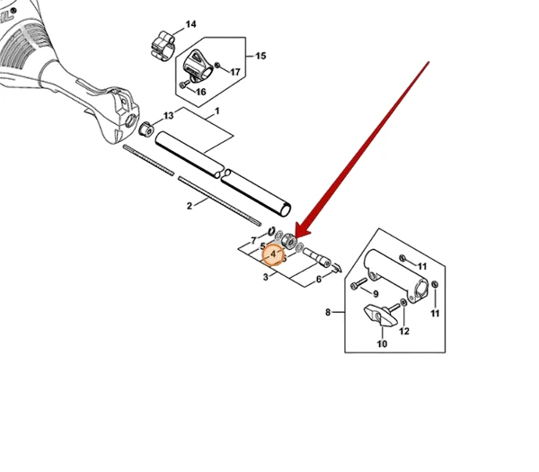 Stihl - 4140-160-5201 - Buchse
