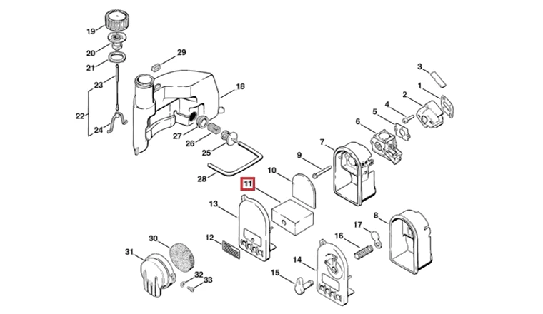 Stihl - 4210-141-0302 - Luftfilter