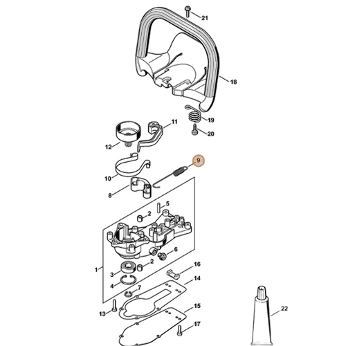 Stihl - 4228-162-7900 - Spannfeder