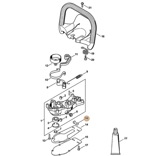 Stihl - 4228-649-0301 - Dichtung