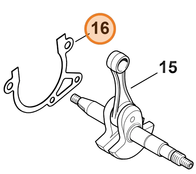 Stihl - 4238-029-0500 - Dichtung