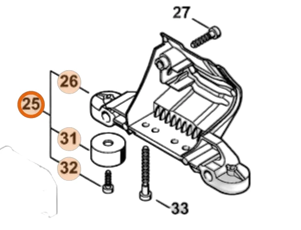 Stihl - 4238-790-7605 - Halterung