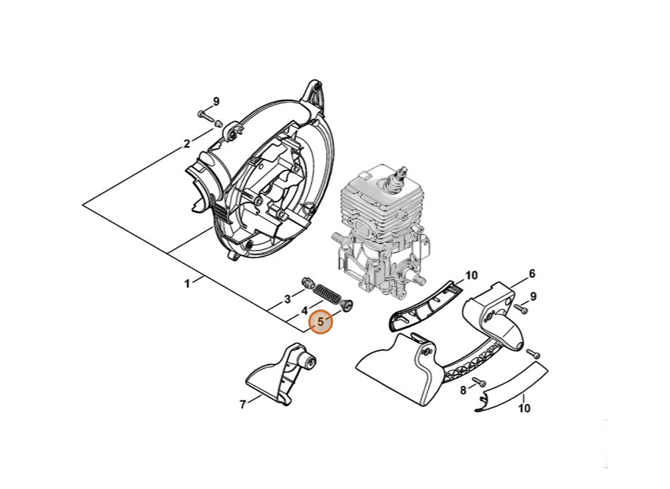Stihl - 4241-792-2900 - Antivibrationsstopfen