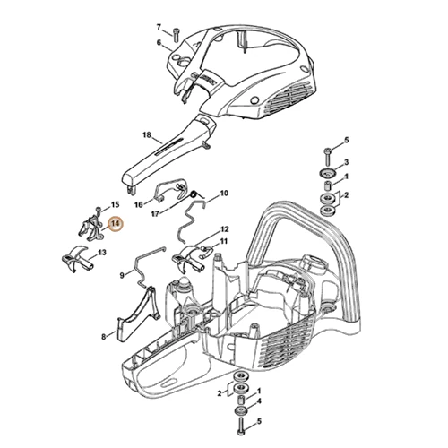 Stihl - 4242-182-2100 - Montage