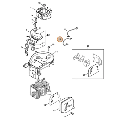 Stihl - 4242-440-1900 - Kabel