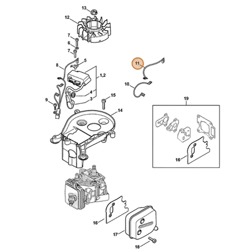 Stihl - 4242-440-1901 - Kabel