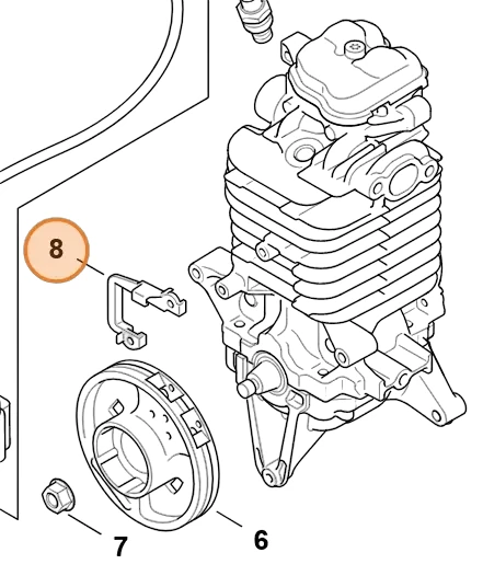 Stihl - 4283-405-8000 - Isolierelement