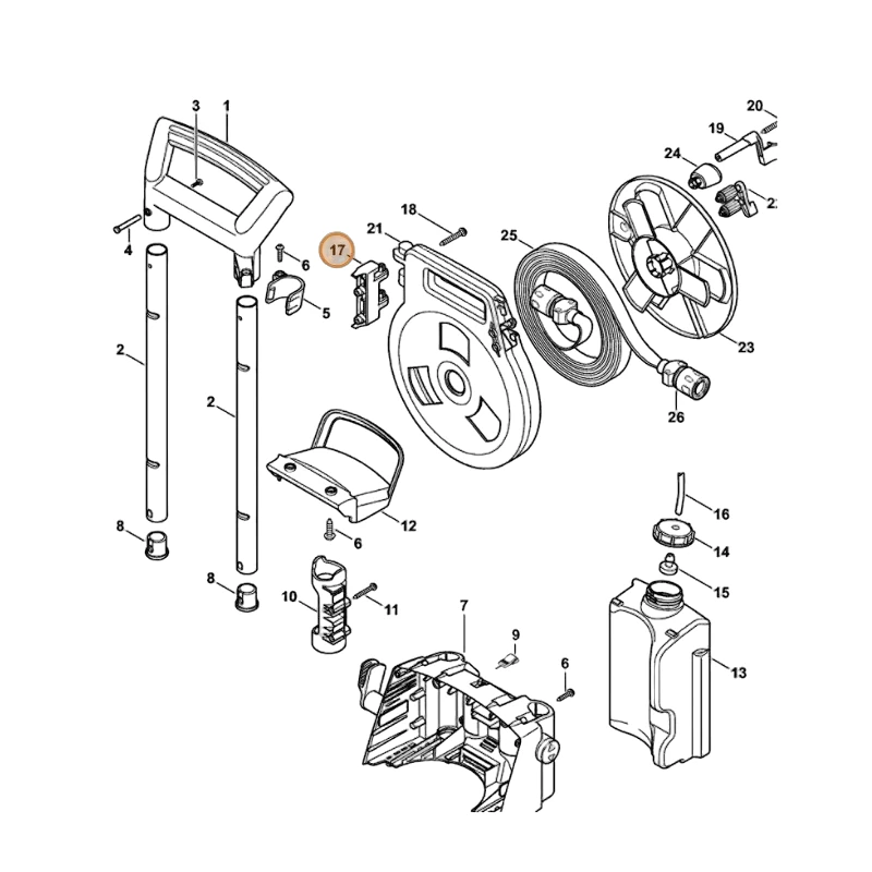 Stihl - 4768-792-2500 - Halterung
