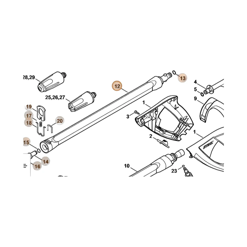 Stihl - 4915-500-0929 - Sprühlanze