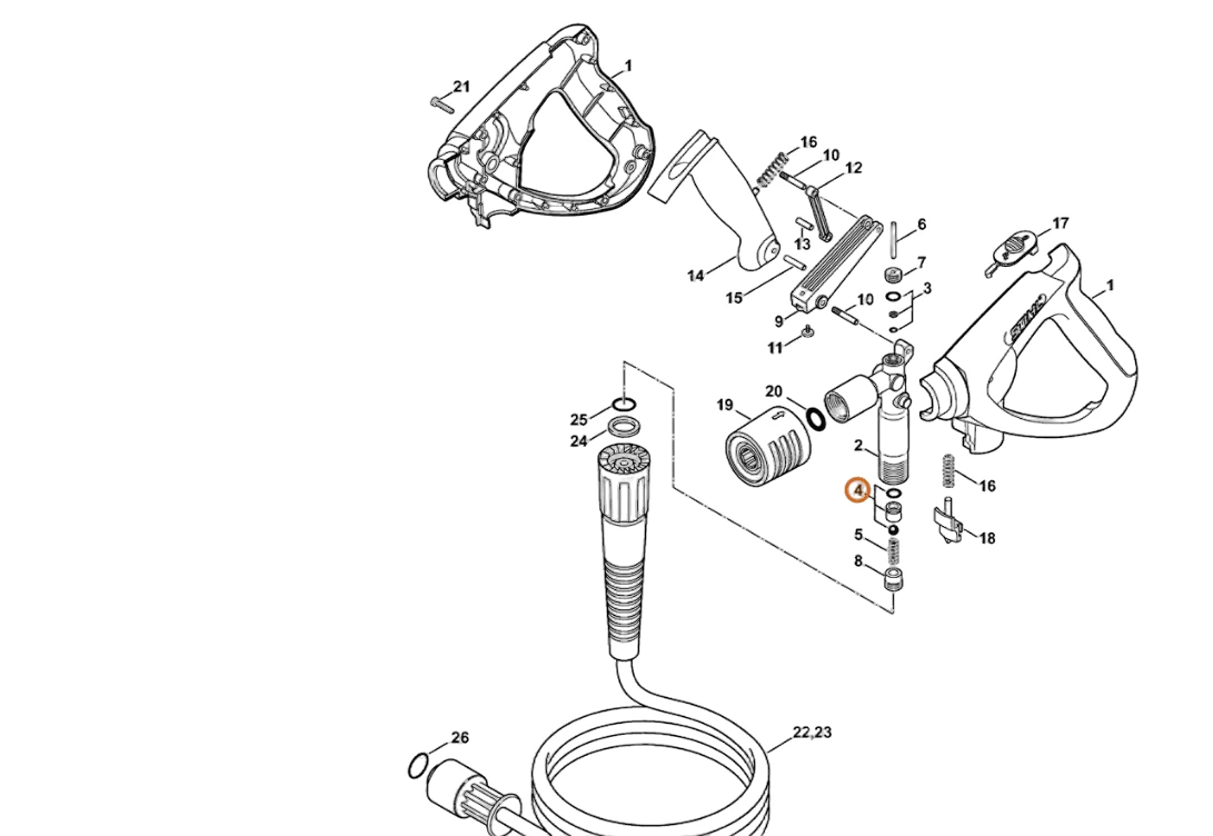 Stihl - 4925-007-1001 - Ventilreparatursatz