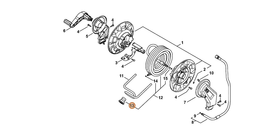 Stihl - 4950-678-2000 - Gummiring