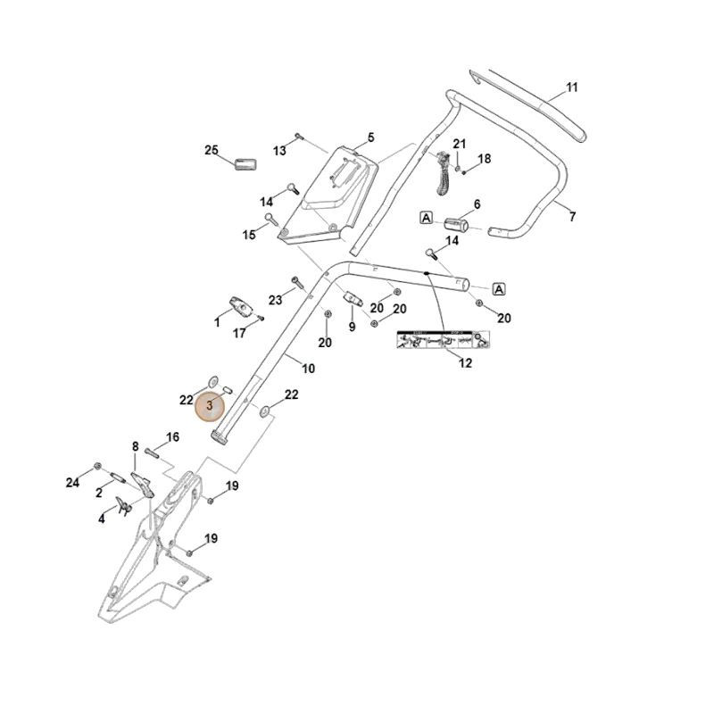 Stihl - 6338-703-3800 - Buchse