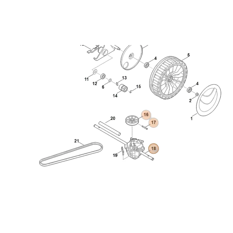 Stihl - 6360-640-0101 - Getriebe