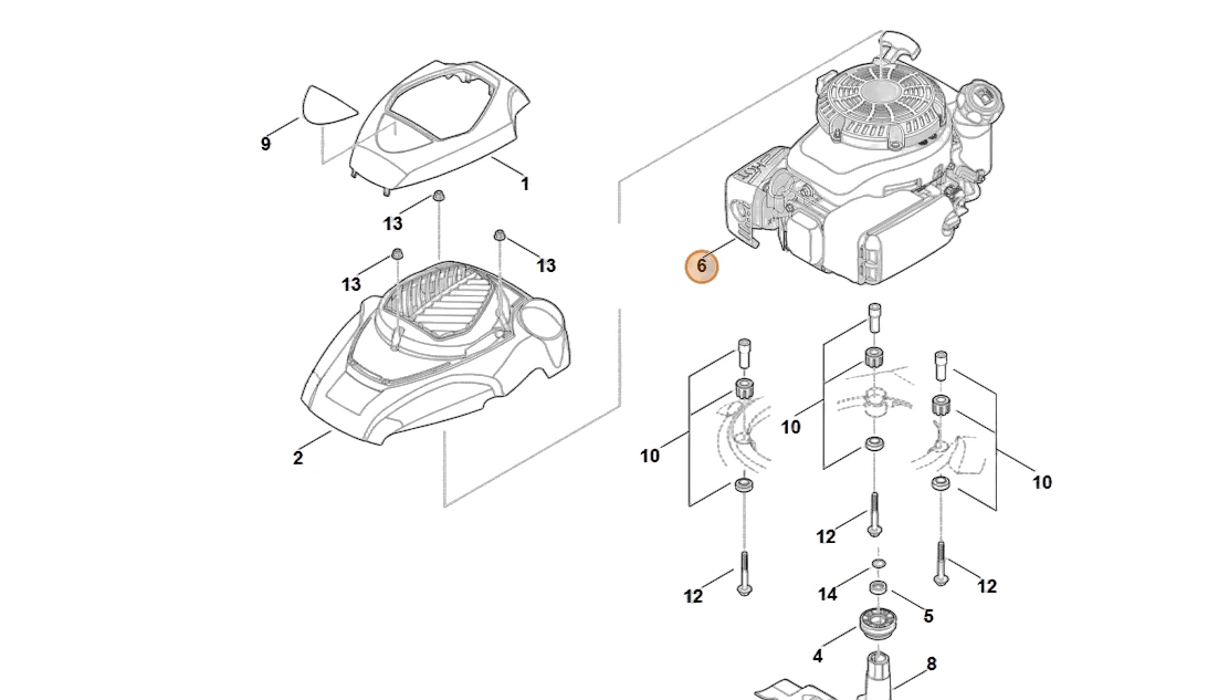 Stihl - 6364-011-1832 - Ottomotor