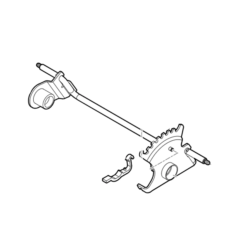 Stihl - 6364-700-2410 - Hinterachse