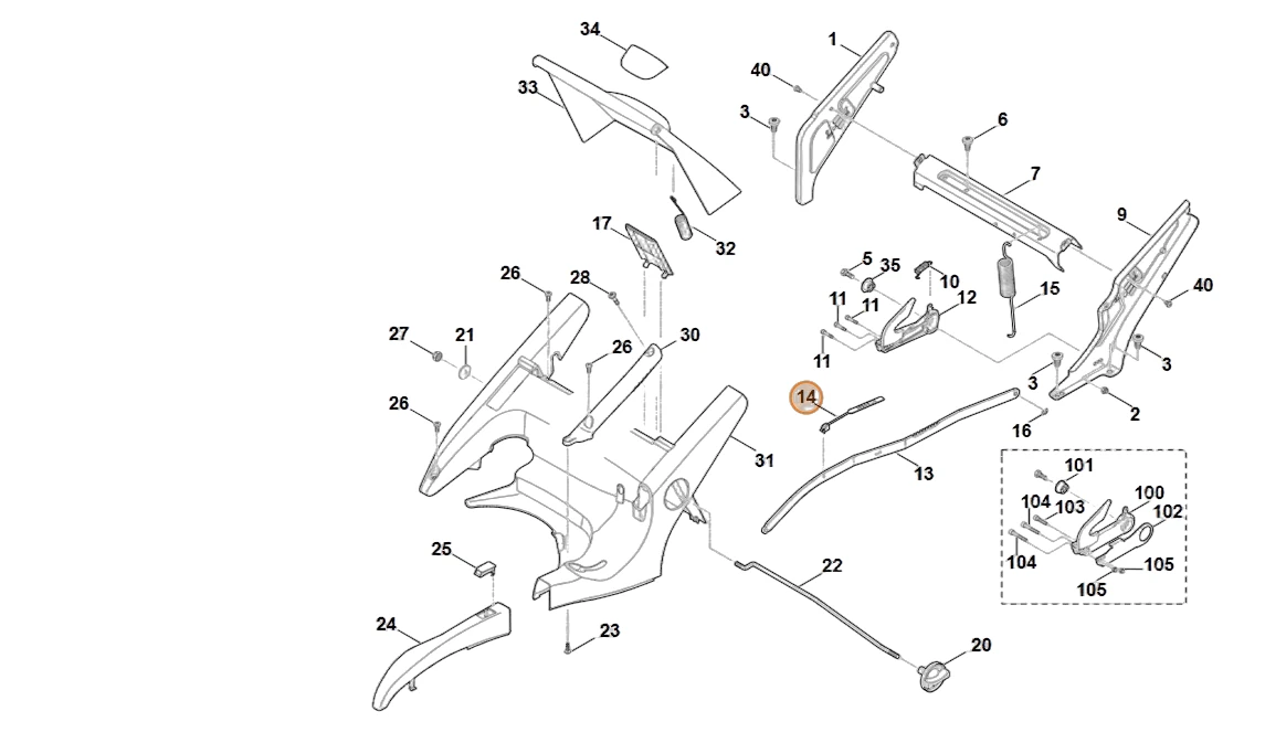Stihl - 6375-763-2000 - Instrumentenzeiger