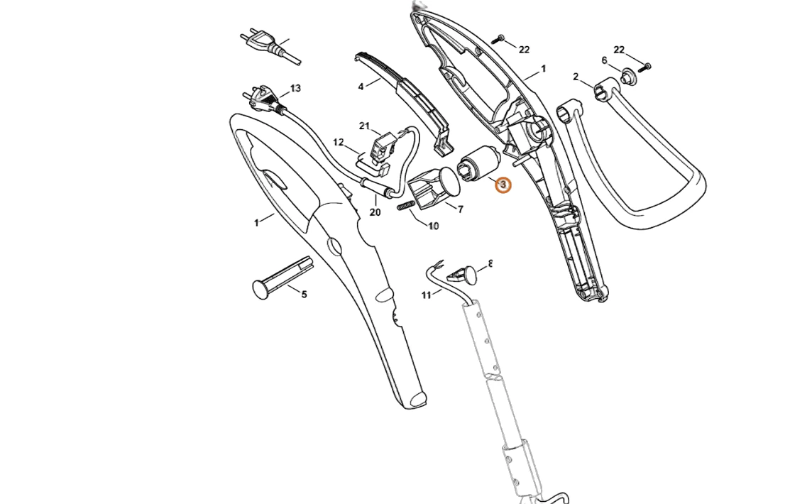 Stihl - 6421-792-1800 - Verriegelungssegment