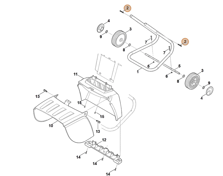 Stihl - 9104-003-4297 - Führung