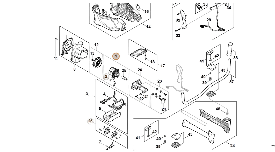 Stihl - FA01-600-0203 - Elektromotor