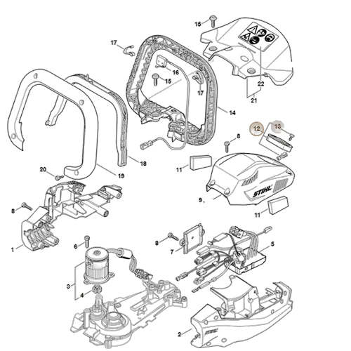 Stihl - FA01-820-8000 - Abdeckung