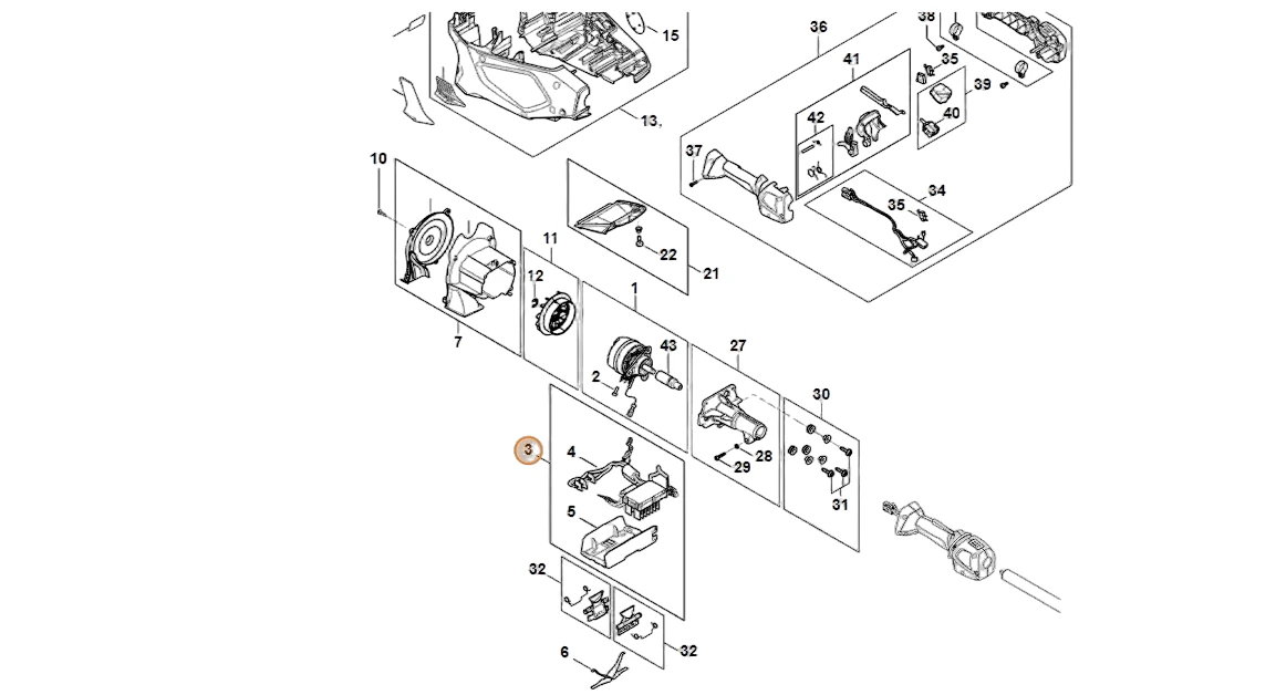 Stihl - FA02-430-1402 - Elektronikmodul