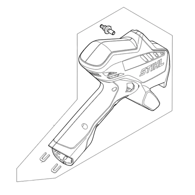 Stihl - GA01-790-1122 - Griffhälfte