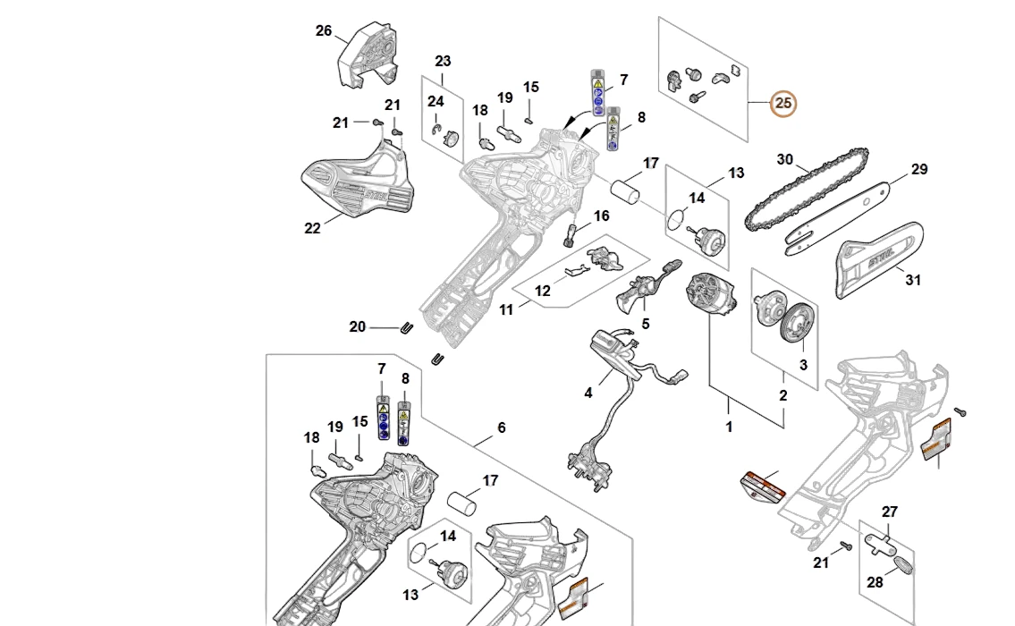 Stihl - GA04-660-0710 - Kettenspanner