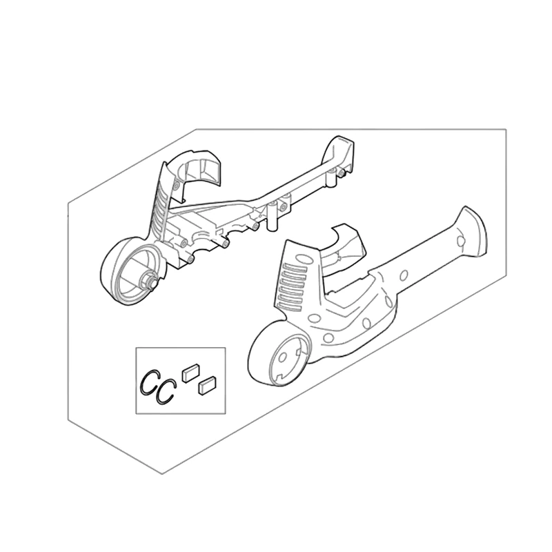 Stihl - HA01-600-0801 - Motorgehäuse