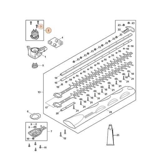 Stihl - HA06-600-0201 - Elektromotor