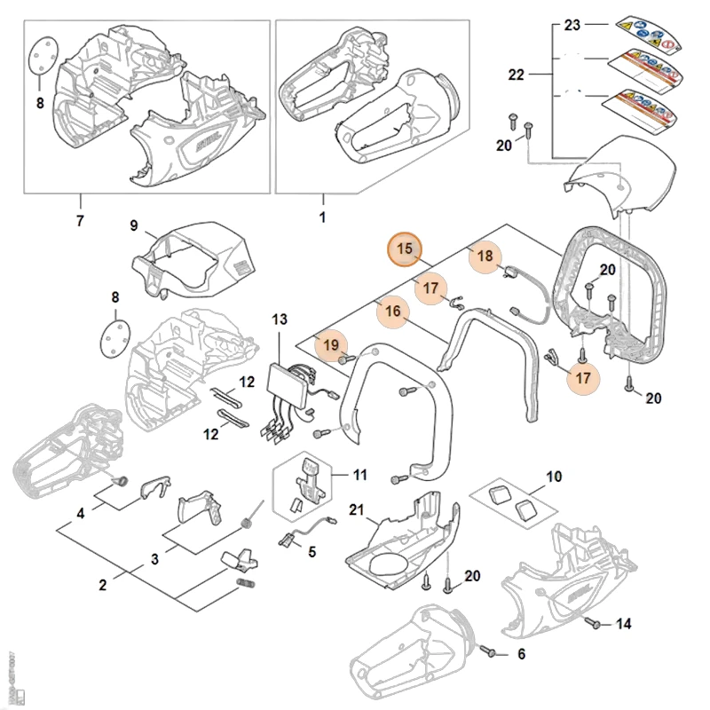 Stihl - HA06-790-1200 - Armgriff