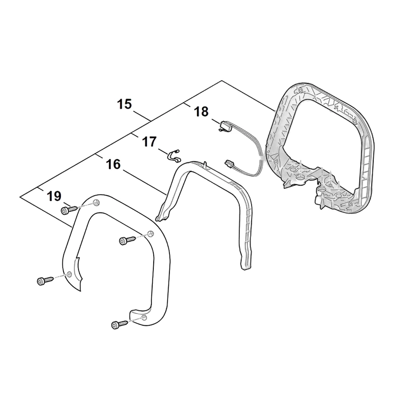 Stihl - HA06-790-1200 - Armgriff