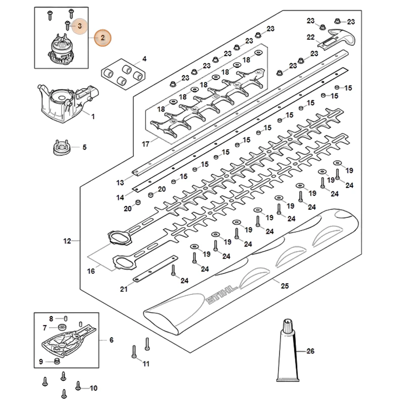 Stihl - HA07-600-0202 - Elektromotor