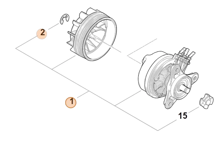 Stihl - LA03-600-0202 - Elektromotor