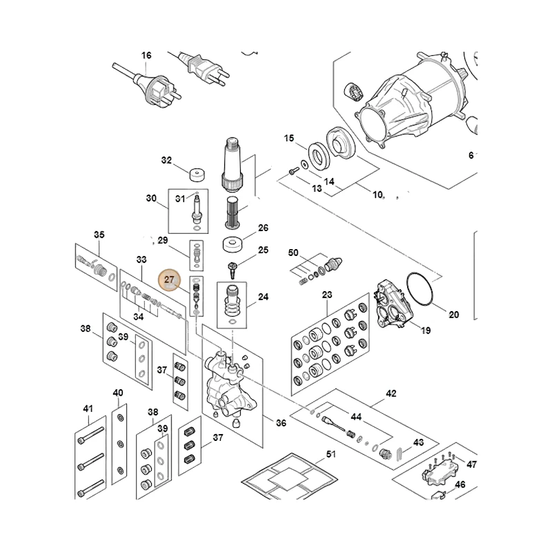 Stihl - RE01-510-0201 - Rückschlagventil