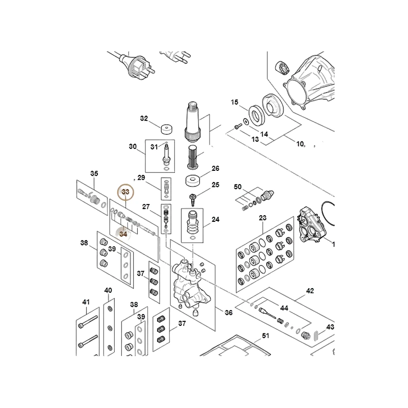 Stihl - RE01-510-3103 - Bypasskanal