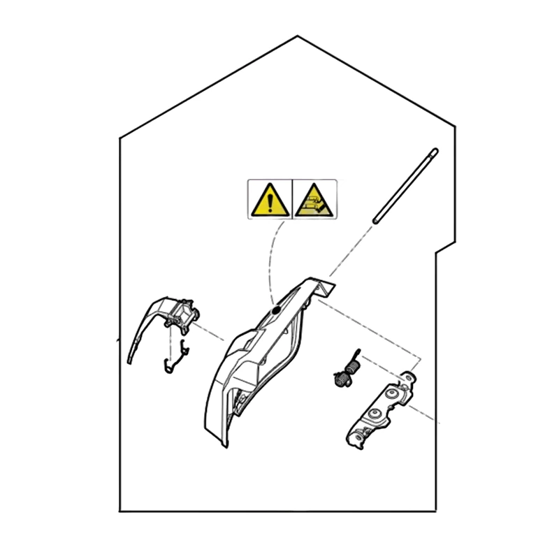 Stihl - WA41-700-2705 - Klappe