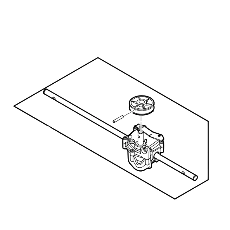 Stihl - WB21-640-0110 - Getriebe