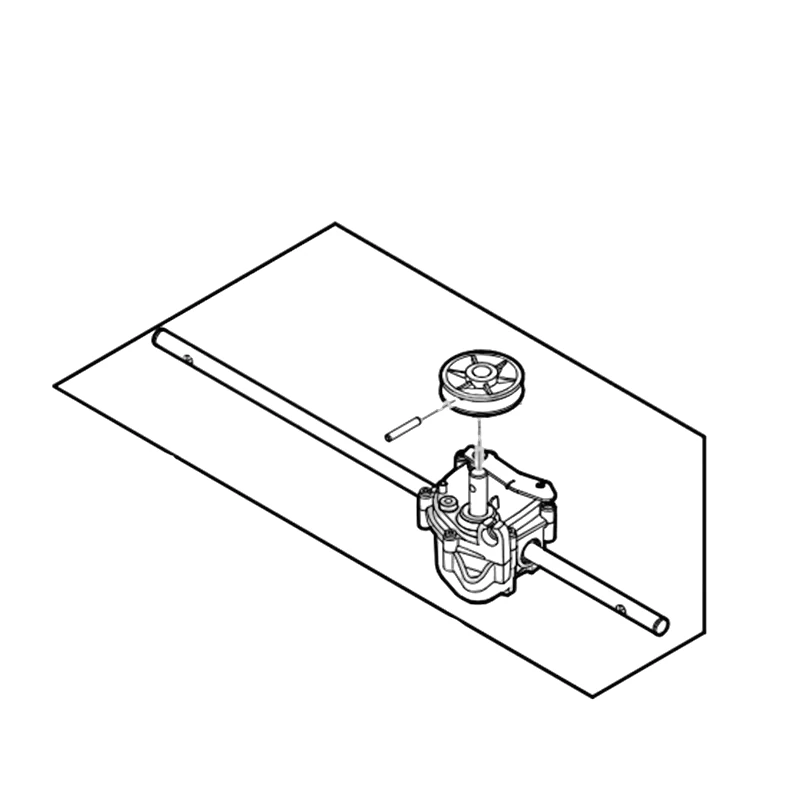 Stihl - WB22-640-0110 - Getriebe